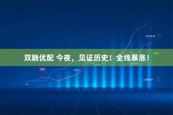 双融优配 今夜，见证历史！全线暴涨！