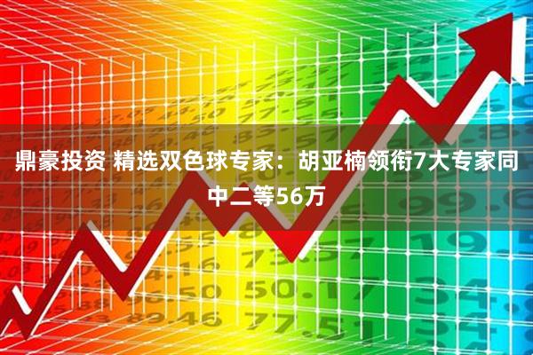 鼎豪投资 精选双色球专家：胡亚楠领衔7大专家同中二等56万